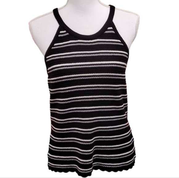 Cloud Chaser | Knit Striped Top | Size: L - Picture 1 of 9